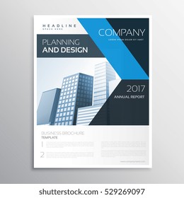 Corporate Brand Business Leaflet Brochure Template Stock Vector ...