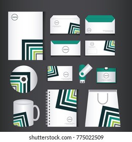 corporate brand identity template set