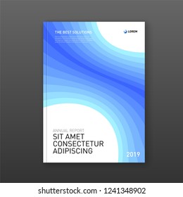 Corporate brochure cover design template for business. Good for annual report, magazine cover, poster, company profile cover