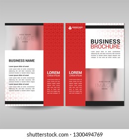 Corporate brochure cover template