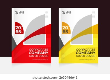 Corporate Brochure Cover Template Design