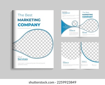 Corporate Brochure  Design Template in A4 size. It can be adapted to Brochures, Annual Reports, Magazines, Posters, Business Presentations, Portfolio, and Flyers