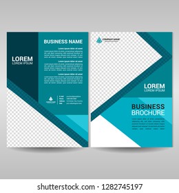 Business Circle Brochure Flyer Design Layout Stock Vector (Royalty Free ...