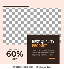 Corporate Brown Social Media Design
