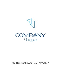 corporate building logo .company logo vector .