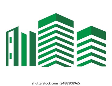 Corporate Building Vector Design illustration 