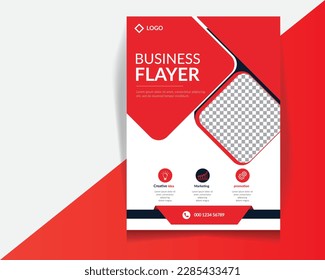 Corporate Business a4 size flayer .flayer for ads.