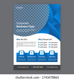 Corporate Business abstrakte Vektorgrafik Vorlage. Broschüren Design, Werbung, Präsentation, Geschäftsbericht, Plakat, geometrische Formen für Flyer Vorlage, Magazin Design, a4 Größe Design.
