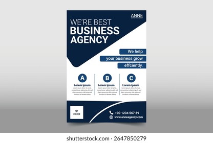 Corporate Business Agency Flyer Design Template