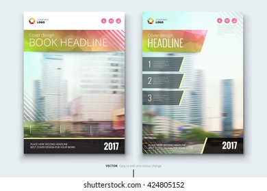 Corporate business annual report brochure flyer design. Leaflet cover presentation. Catalog with Abstract geometric background. Modern publication poster magazine, layout, template. A4 size