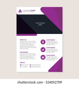 Corporate business annual report brochure flyer design. Leaflet cover presentation. Flier with Abstract geometric background. Modern publication poster magazine, layout template A4 flyer