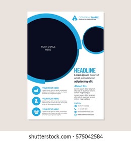 Corporate business annual report brochure flyer design. Leaflet cover presentation. Flier with Abstract geometric background. Modern publication poster magazine, layout template A4 flyer