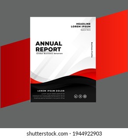 Corporate Business Annual Report, Catalog, Magazine, Flyer Mockup. Creative Modern Bright Concept