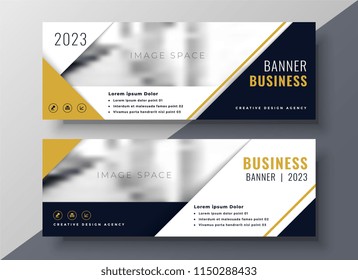 corporate business banner design template