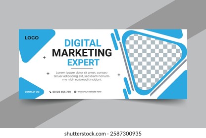 Corporate business banner design template