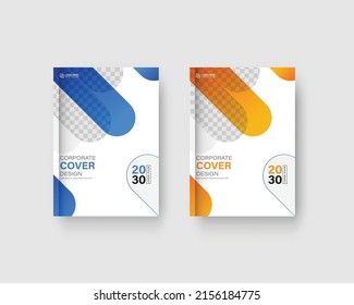 Corporate Business Book  Cover Design  template