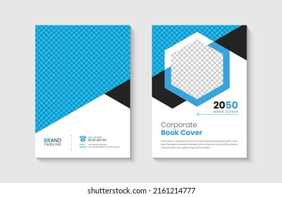 Corporate Business Book Cover Design Template Stock Vector (Royalty ...