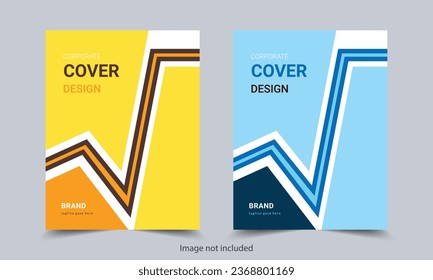 Corporate Business Book Cover Design Template. Can be used for Brochures, Annual reports, flyers, Leaflet, magazines, Posters, Business presentations, portfolios, banners, and Websites.