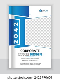 
Corporate Business Book Cover Design Template  Annual Report | modern layout with color vareation Brochure cover