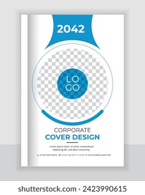 
Corporate Business Book Cover Design Template  Annual Report | modern layout with color vareation Brochure cover