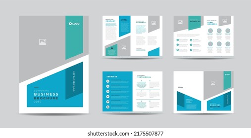 Corporate Business Broschüre Design oder Geschäftsbericht und Vorlage für Unternehmensprofil oder -broschüre und Katalogdesign