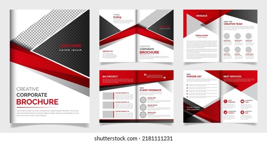 Corporate Business Brochure Minimalist Design Print Template