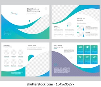 corporate business brochure template design