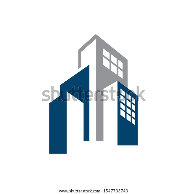 Corporate Business Building Logo Vector Graphic Stock Vector (Royalty ...