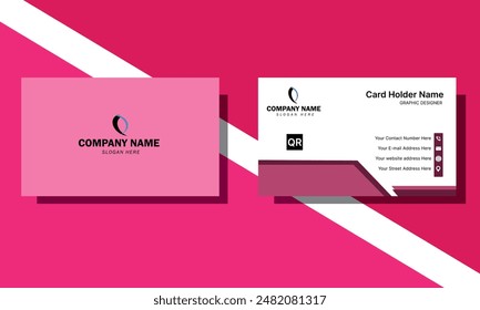 Corporate business card for anyone with creating some smart way.	
