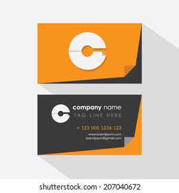 corporate business card design