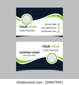 Corporate business card design for business