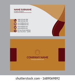 Corporate Business Card Design Template