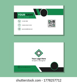 corporate business card design template