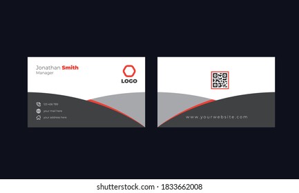Corporate Business Card Design Template