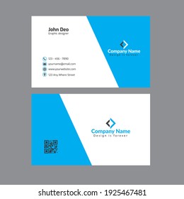 Corporate business card design template