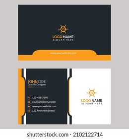 Corporate Business Card Design Template