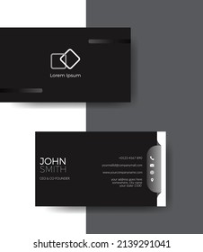 Plantilla de diseño de tarjetas de presentación corporativa