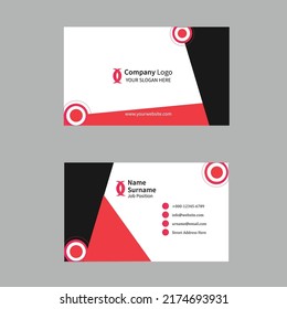 Corporate Business card design
template - Illustration
