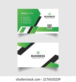 Corporate business card design template