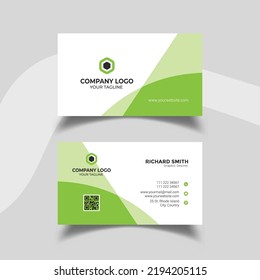  Corporate business card design template