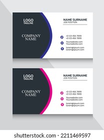 Corporate Business Card design template