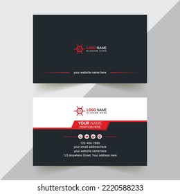 Corporate Business Card Design Template