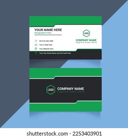 Corporate Business Card Design Template
