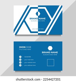 Corporate Business Card Design, Business Card Design Template, Modern Business Card Design