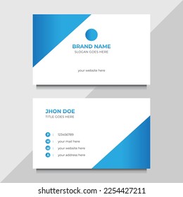 Corporate Business Card Design, Business Card Design Template, Modern Business Card Design