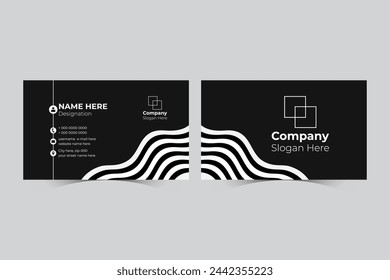 Corporate business card  design template
