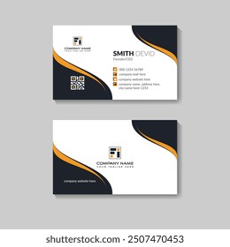 Corporate business card design template 
