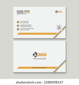 A Corporate Business Card Design Template