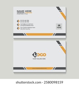 A Corporate Business Card Design Template