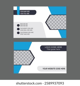  corporate business card| Card design template. Visiting card for corporate print